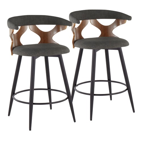 Gardenia 25" Fixed-height Counter Stool - Set Of 2